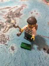 Lego Minifigure - Ladrn / Thief