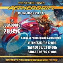 Presentacin MTG Aetherdrift (Sbado 08/02/2025, 17:00 h.)