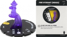 Fire Hydrant (Indigo) #s053 Super Rare DC Heroclix: Batman Team-Up