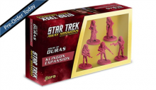 STAR TREK: AWAY MISSIONS - TNG KLINGON AWAY TEAM: DURAS SISTERS +3