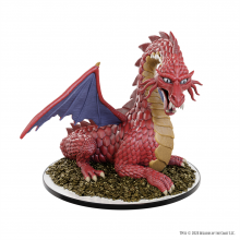 D&D ICONS OF THE REALMS: 50TH ANNIVERSARY - CLASSIC RED DRAGON BOXED MINIATURE (SET 31) - EN