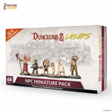 DUNGEONS & LASERS - NPC MINIATURE PACK - EN