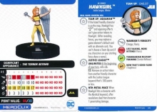 Hawkgirl #045.07 Team Up Card DC Justice League Unlimited Heroclix