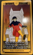 The Emperor (IV) Tarot Card SLOP X-Men X de Espadas Marvel HeroClix