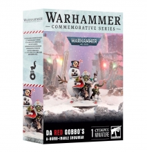 Warhammer 40.000 EL ABOMBINABLE MUEKO DE NIEVE DEL GOBBO ROJO