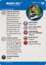 Maria Hill #018.1 Team Up Card Avengers Forever Marvel Heroclix