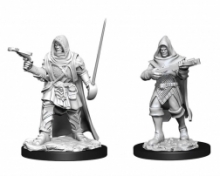 Pathfinder Battles Deep Cuts Unpainted Miniatures - Human Rogue Male