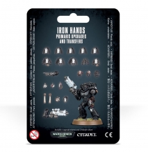 PRE-ORDER Mejoras y calcomanas de Primaris Iron Hands