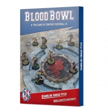 Blood Bowl Shambling Undead Pitch: Double-sided Pitch and Dugouts (Ingls)