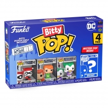 DC Pack de 4 Figuras Bitty POP! Vinyl Harley Quinn 2,5 cm