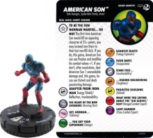 Marvel HeroClix Spider-Man and Venom Absolute Carnage: 021 American Son