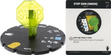 Stop Sign (Green) #s010 Super Rare DC Heroclix: Batman Team-Up