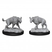 WizKids Deep Cuts Miniaturas sin pintar Hyenas