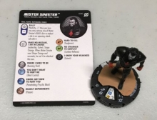 030 Mister Sinister SLOP X-Men X de Espadas Marvel HeroClix