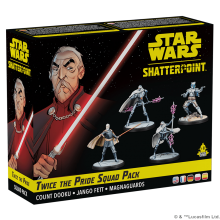 Star Wars Shatterpoint TWICE THE PRIDE COUNT DOOKU SQUAD PACK