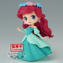 FIGURA QPOSKET DISNEY LA SIRENITA ARIEL ESTILO FLORES