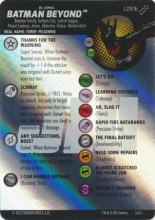 Batman Beyond #L051b Batman: Team-Up Legacy Card DC Heroclix