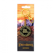 KEYRING ONE RING LOGO - THE LORD OF THE RINGS