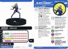 DC HeroClix Justice League Unlimited: Team Up 030.08 Black Canary