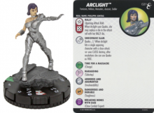 Marvel HeroClix X-Men Rise & Fall: 021 Arclight