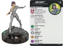 Arclight #021 Uncommon X-Men Rise and Fall Marvel Heroclix