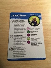 DC HeroClix Justice League Unlimited: 030.05 Black Canary Team Up Card