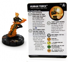 HeroClix - #104 Human Torch - Fantastic Four