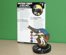 MCHC Heroclix 15th Anniversary What If? - 037 Gertrude Yorkes & Old Lace