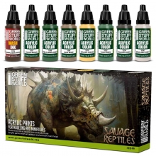 Set Pintura - Savage Reptiles