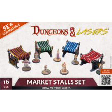 MARKET STALLS SET - DUNGEONS & LASERS