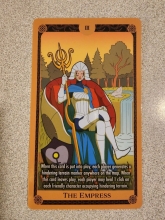 The Empress (III) Tarot Card SLOP X-Men X de Espadas Marvel HeroClix