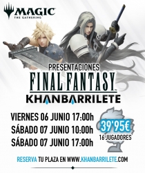 Presentaciones MTG Final Fantasy (06-07 Junio)