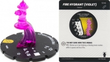 Fire Hydrant (Violet) #s046 Super Rare DC Heroclix: Batman Team-Up