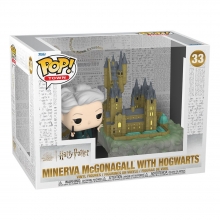 Harry Potter - Chamber of Secrets Anniversary POP! Town Vinyl Figura Minerva w/Hogwarts 9 cm