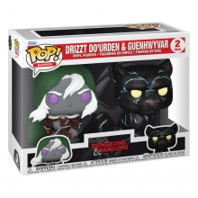 Dungeons & Dragons Pack de 2 POP! Movies Vinyl Figuras Drizzt & Guenhwyvar 9 cm