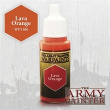 THE ARMY PAINTER - WARPAINTS: LAVA ORANGE