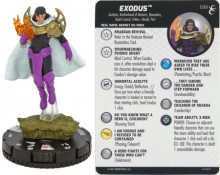 Exodus #039 Rare X-Men Rise and Fall Marvel Heroclix